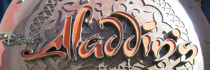 Sign to Aladdin’s Oasis - Adventureland
