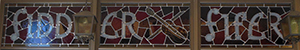 Sign on Fiddler, Fifer & Practical Cafe - Buena Vista Street