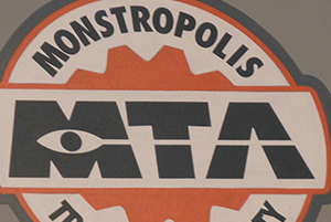 Sign on Monsters Inc. - Hollywood Land