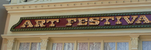 Art Festival Sign - Main Street USA