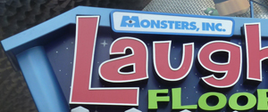 Sign to Monsters Inc. Laugh Floor - Tomorrowland